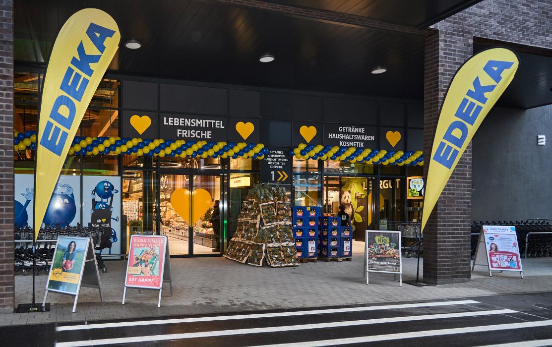 EDEKA Lottstetten, Gewerbestraße in Lottstetten
