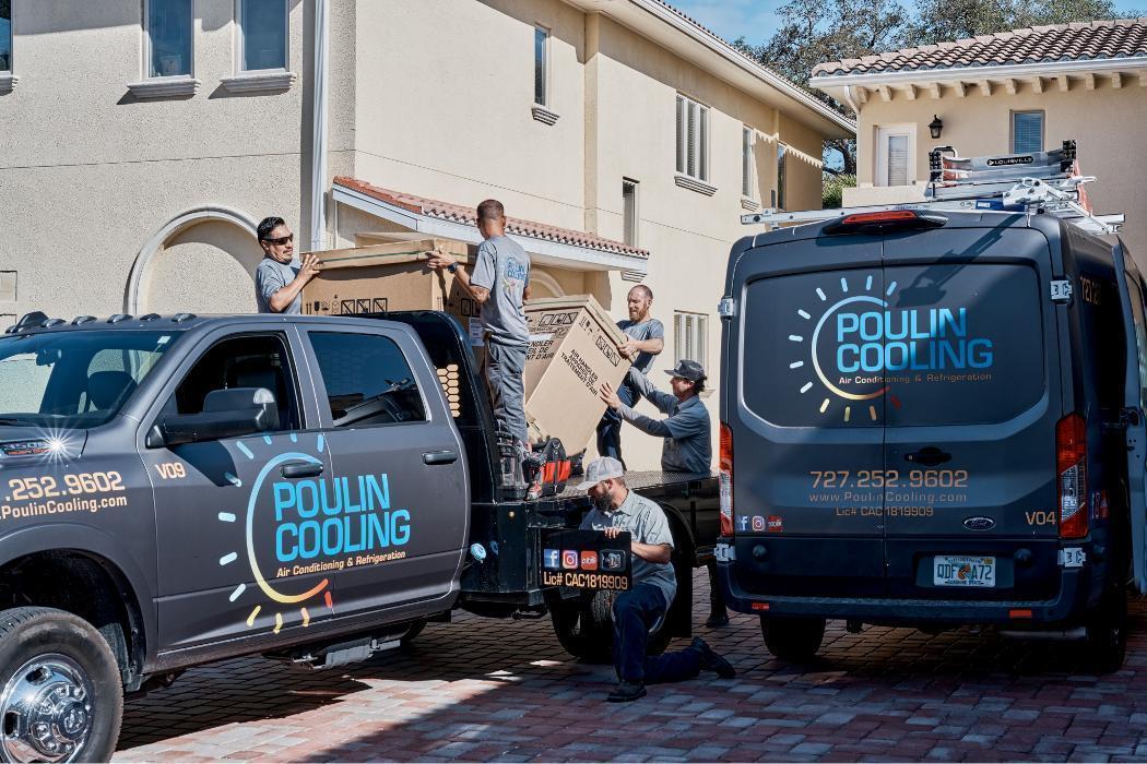 Excellent AC Installations in Clearwater, Florida and surrounding areas, by Poulin Cooling. Hundreds of positive reviews!