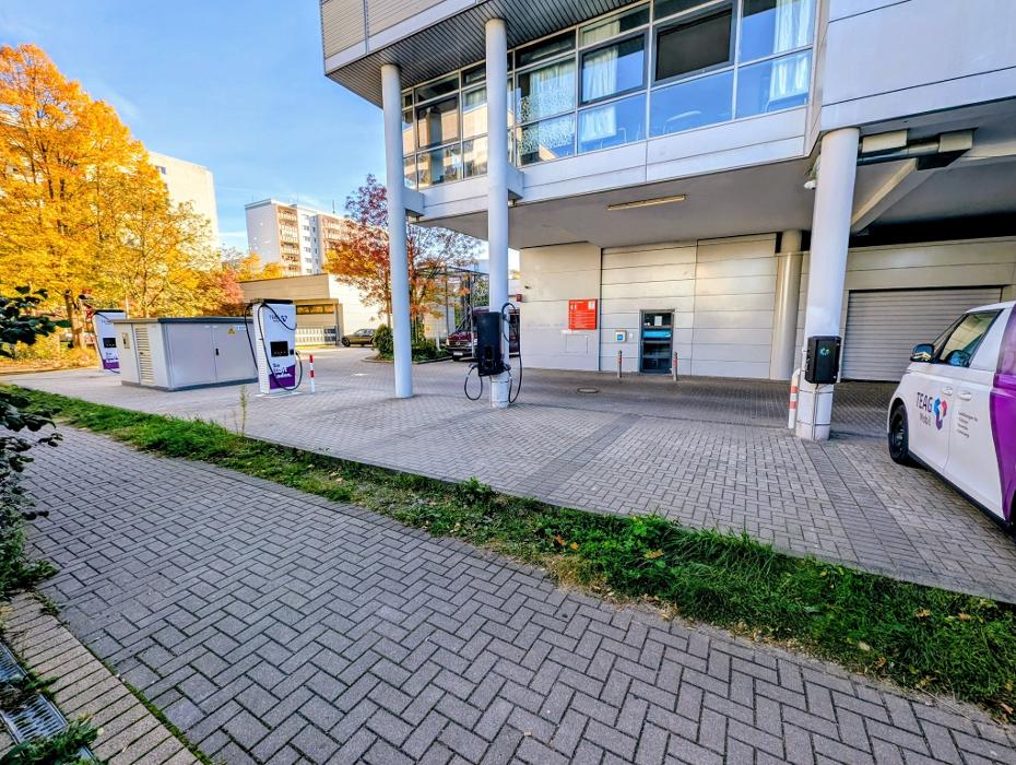 TEAG Mobil-Ladestation, Franz-Jacob-Straße in Berlin