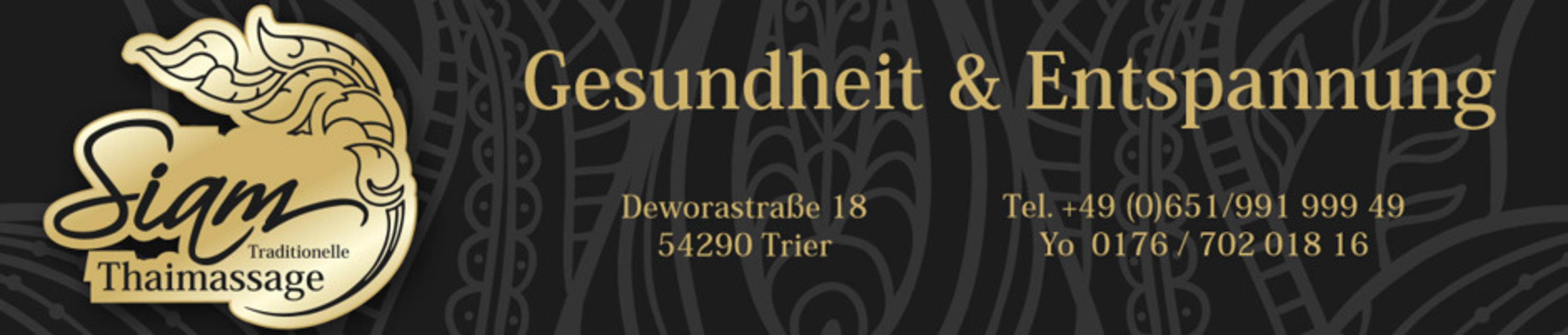 Siam Thaimassage in Trier