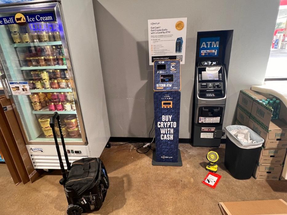 CoinFlip Bitcoin ATM - Checkout Food Stores 42 (Humble) Logo