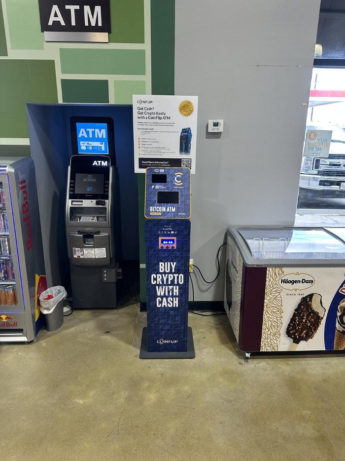 CoinFlip Bitcoin ATM - Checkout Food Stores 48 (Rosharon) Logo