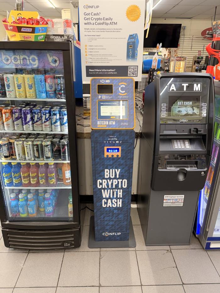 CoinFlip Bitcoin ATM - Delta Express &amp; Package (Phenix City) Logo