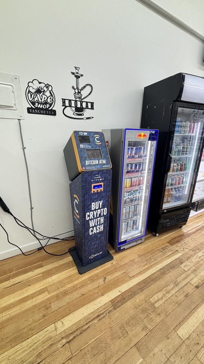 CoinFlip Bitcoin ATM - Vape Mafia (Vancouver)
