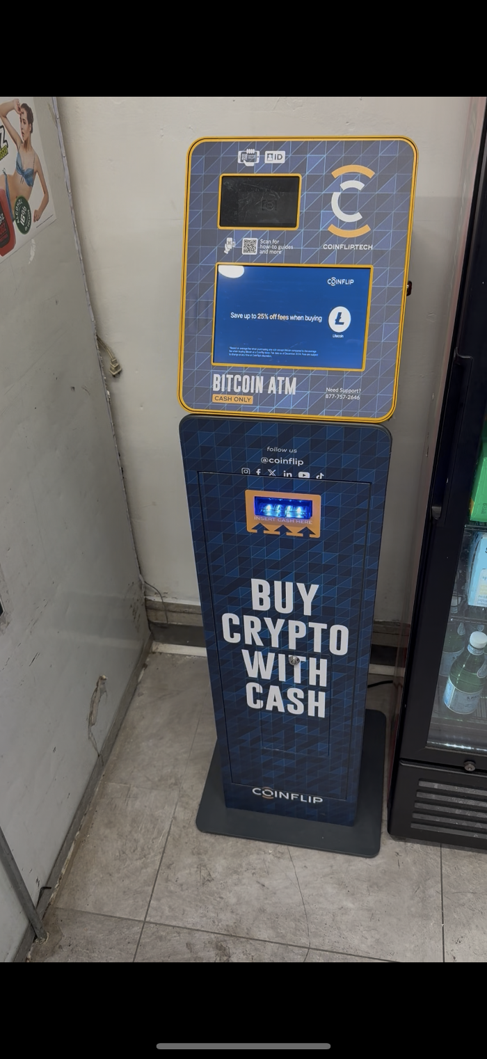 CoinFlip Bitcoin ATM - Lombard Liquors (Baltimore)