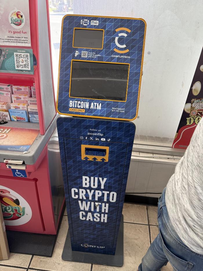 CoinFlip Bitcoin ATM - 1 Stepp Food Store (Tampa)