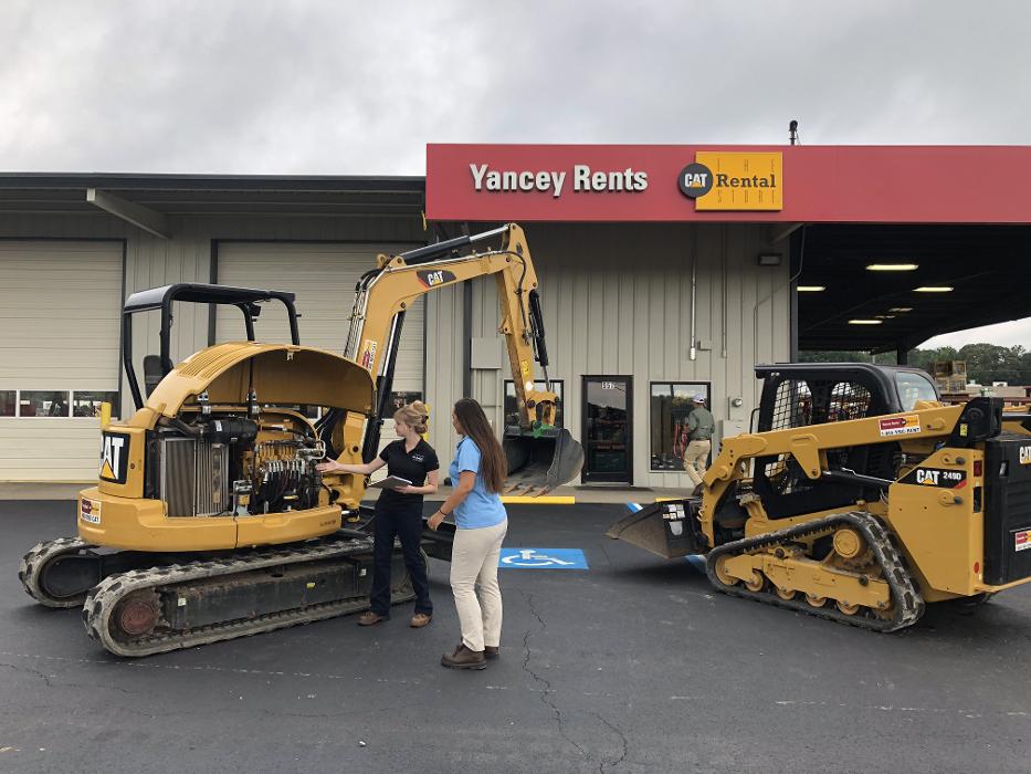 Yancey Rents Cat Rental Store Image