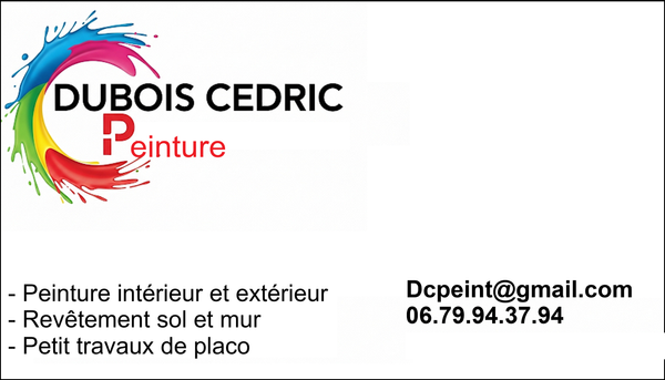 Dubois Cedric peintre (artiste)