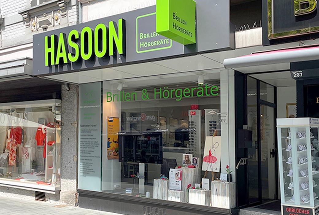 Hasoon Optic-Design & Hörsysteme, Hauptstraße in Bergisch Gladbach
