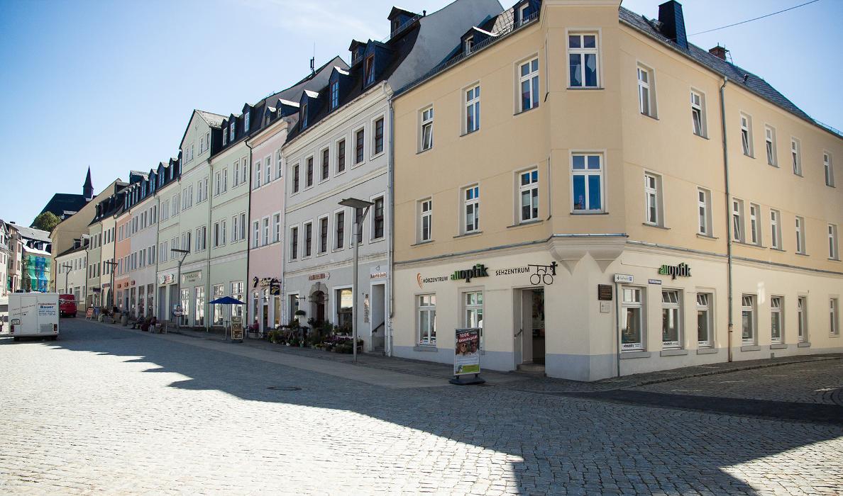 allOptik Hörzentrum Schneeberg, Markt in Schneeberg