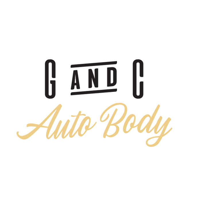 G &amp; C Auto Body Logo