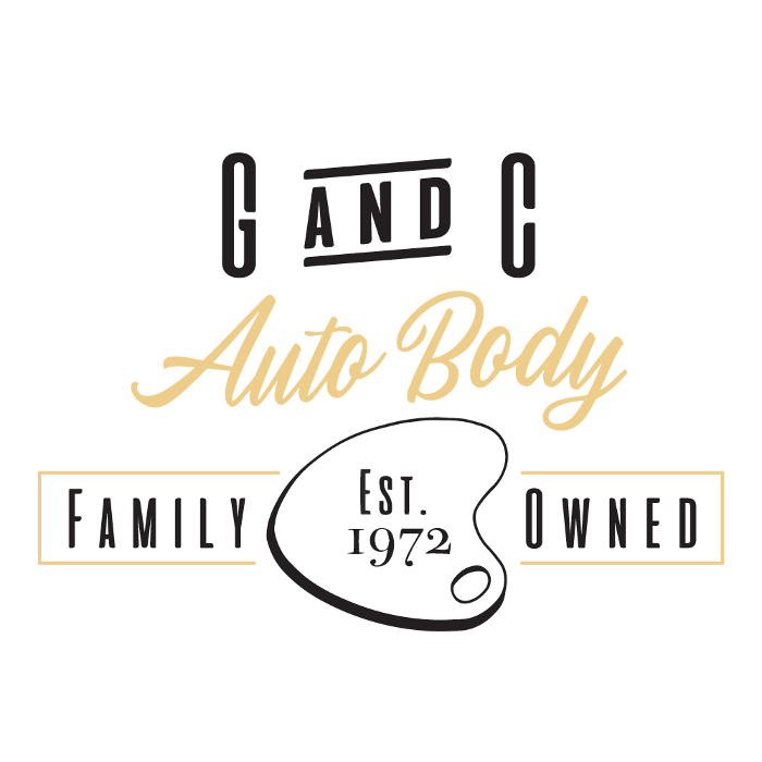 G&amp;C Auto Body Logo