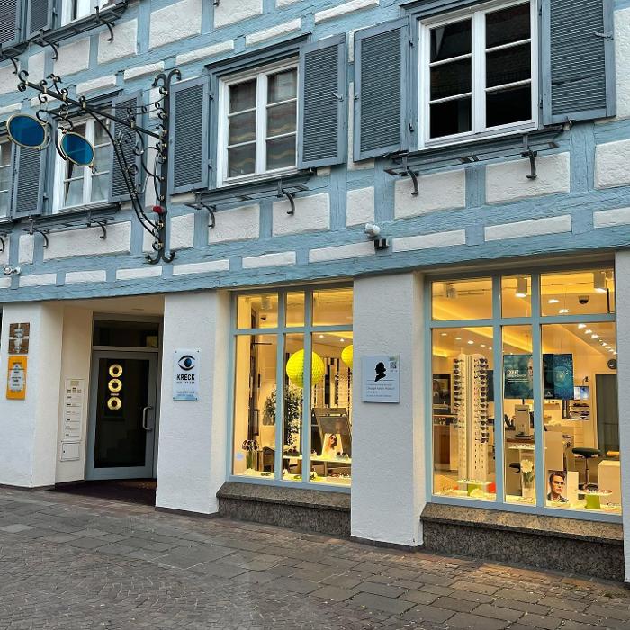 Kreck - Der Optiker, Waaghausstraße in Biberach an der Riß