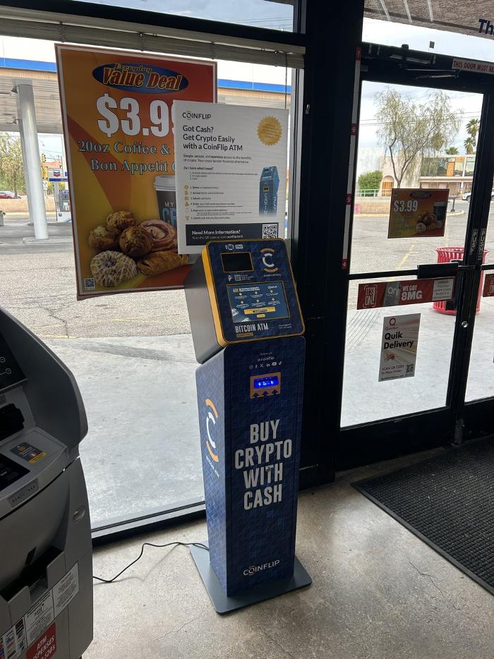 CoinFlip Bitcoin ATM - Quik Mart/Chevron (Tucson) Logo