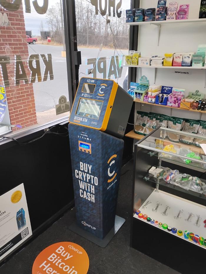 CoinFlip Bitcoin ATM - D Vape (Staunton)