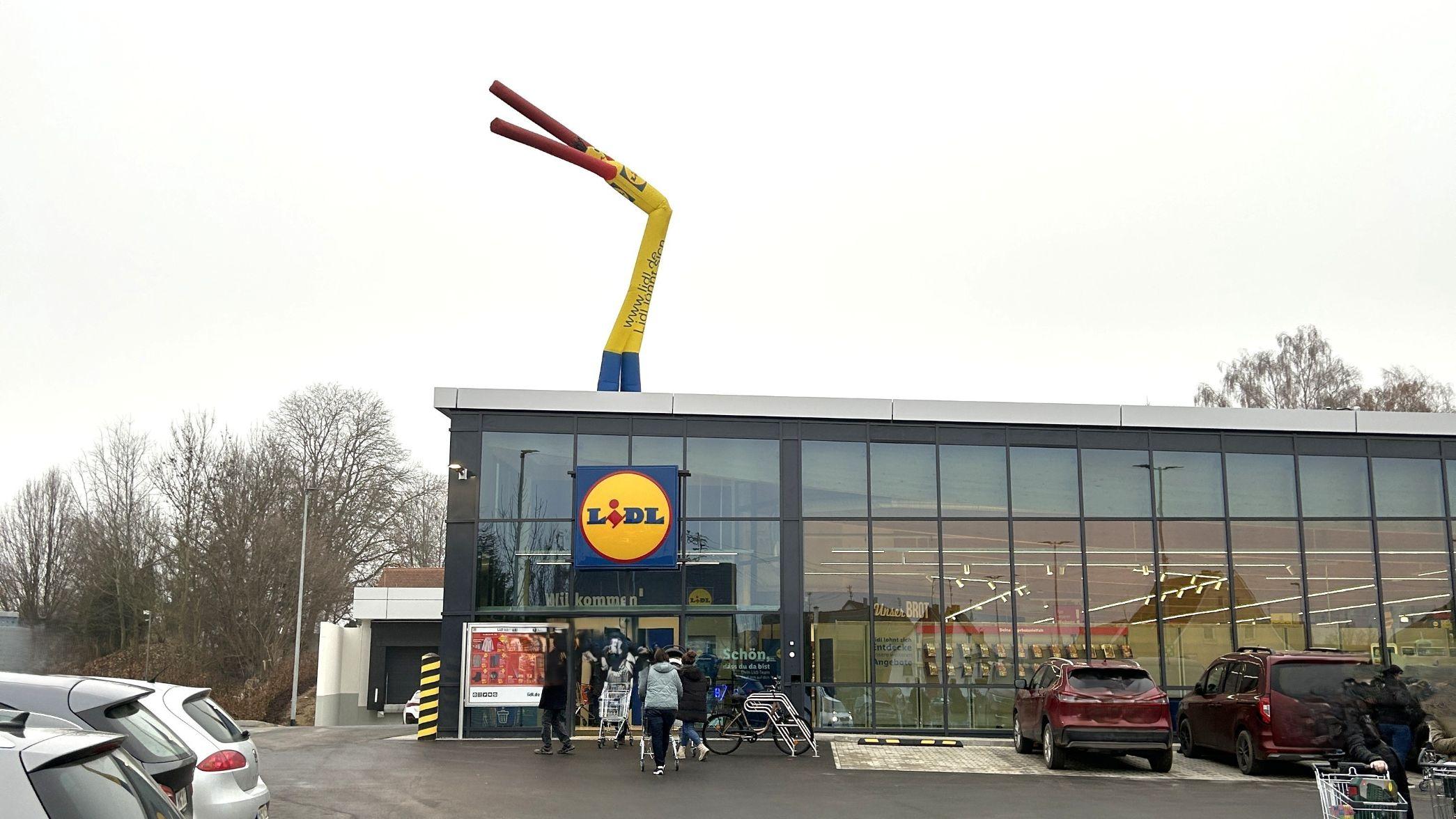 Lidl, Krumbacher Straße in Babenhausen