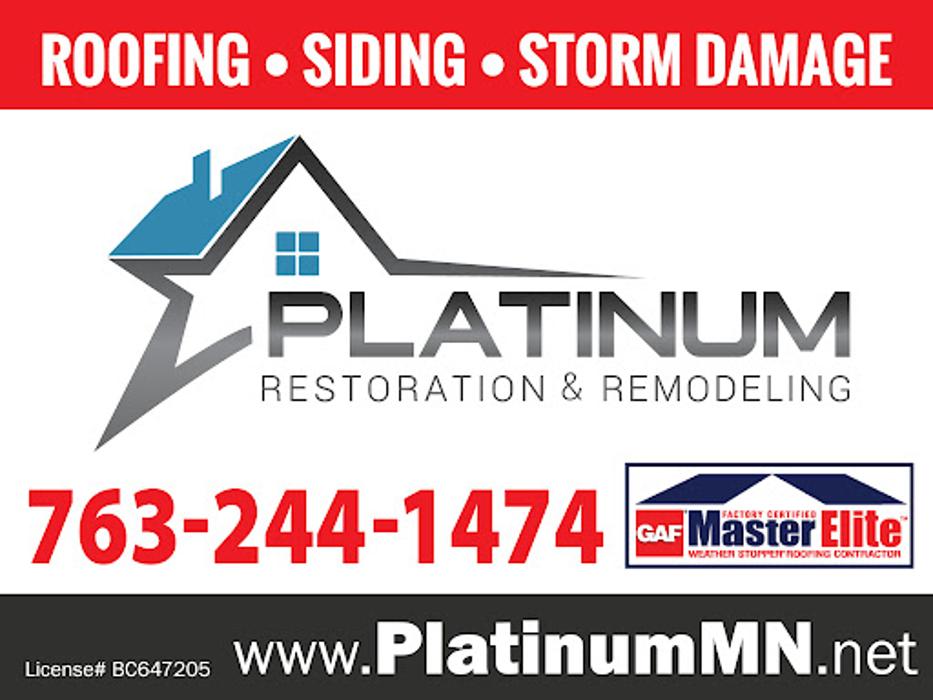Platinum Restoration and Remodeling LLC Logo