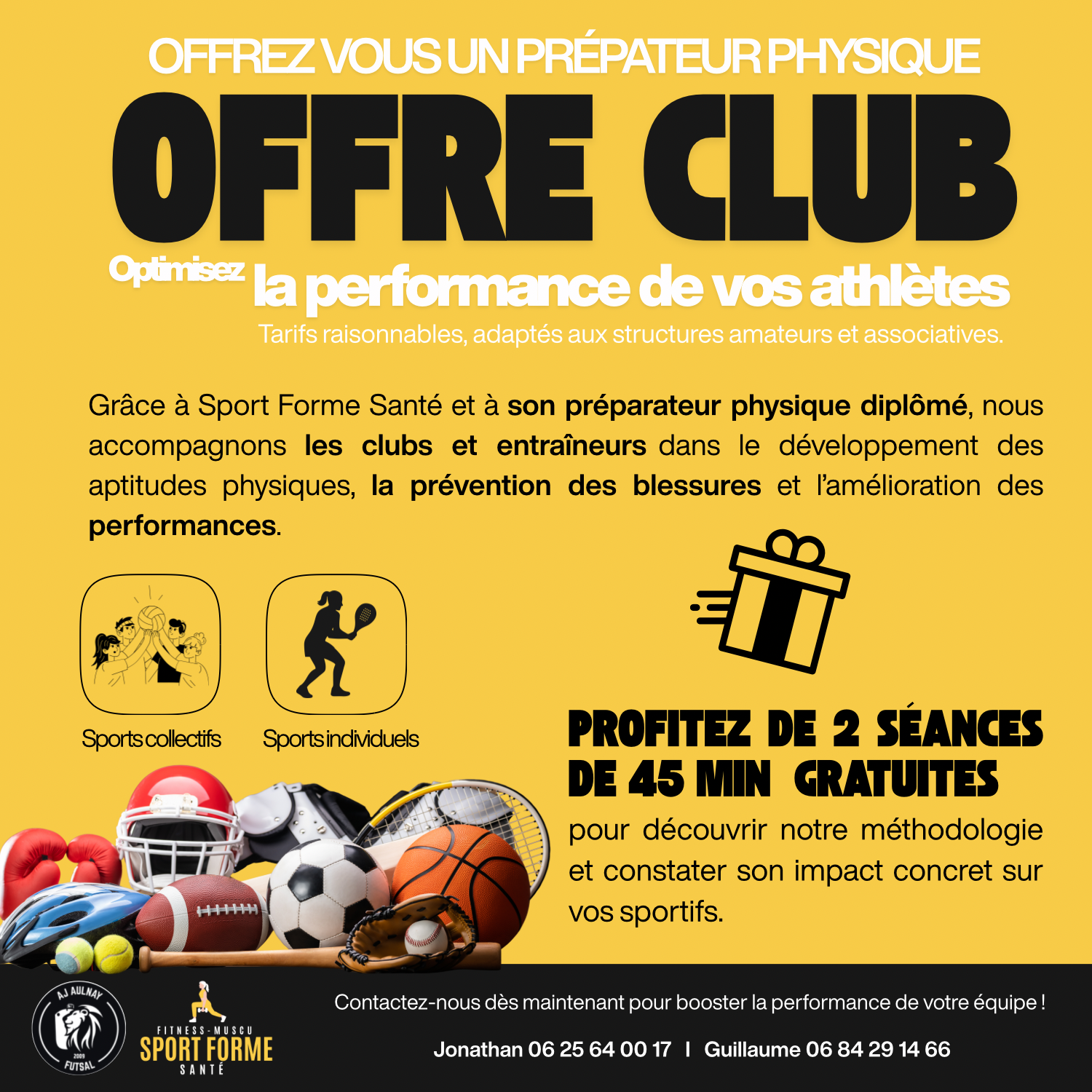 Association Jeunesse Aulnaysienne club de forme