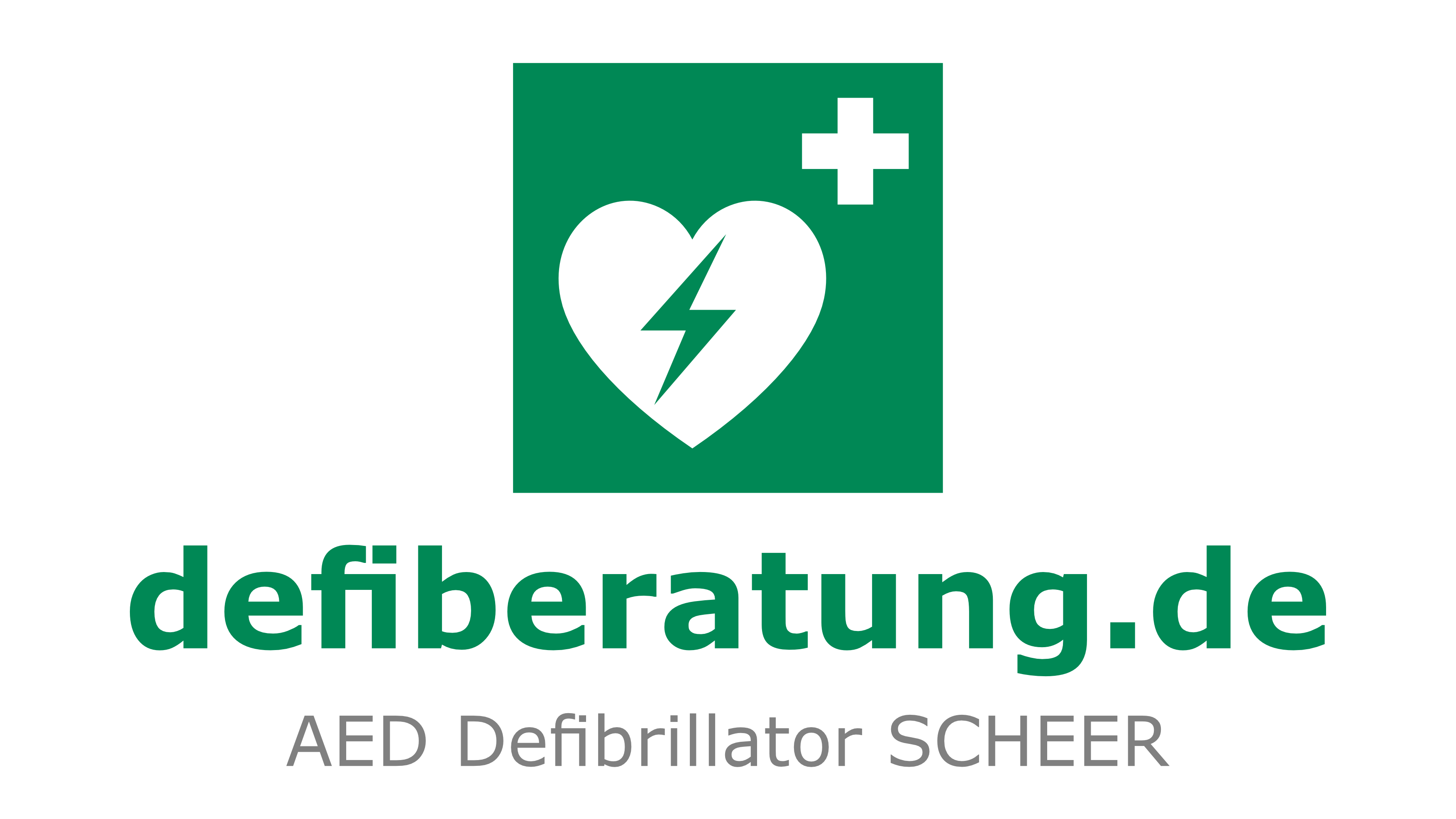 AED Defibrillator SCHEER, Siemensstraße in Steinen