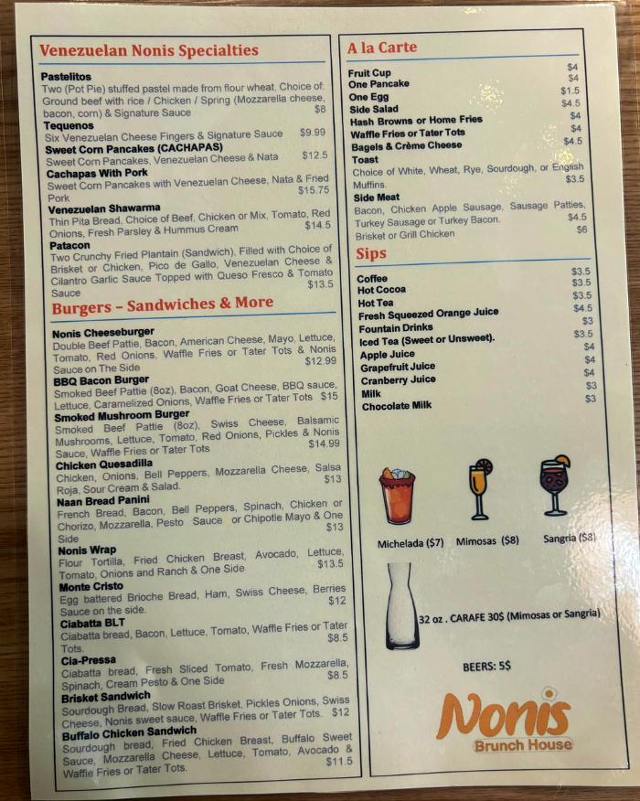 NONIS BRUNCH HOUSE Image