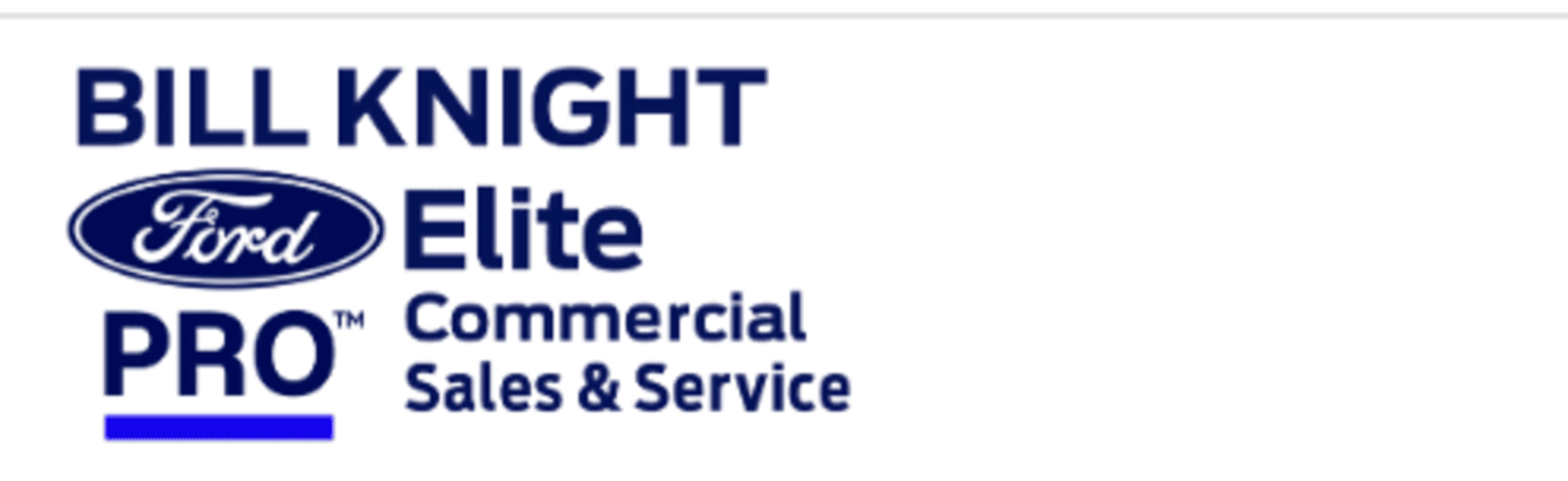 Bill Knight Ford Fleet Department Logo