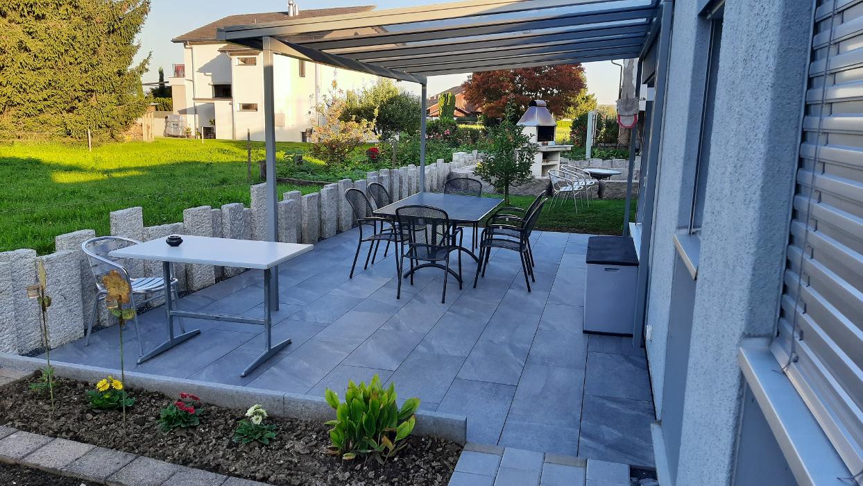Bauunternehmung Hofstetter AG | Hochbau, Tiefbau, Gartenbau, Unterhaldenstrasse in Benken