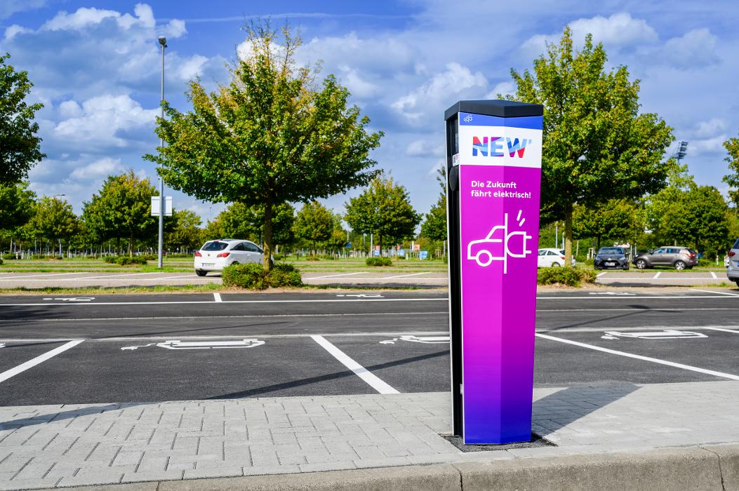 NEW Energie-Ladestation, Fohlenallee in Mönchengladbach