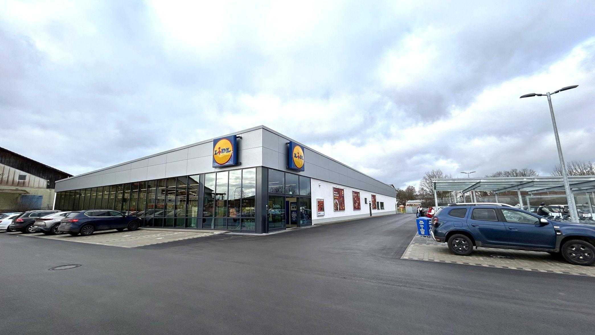 Lidl, Carl-Benz-Straße in Ebern