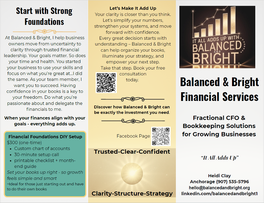 Balanced &amp; Bright Logo