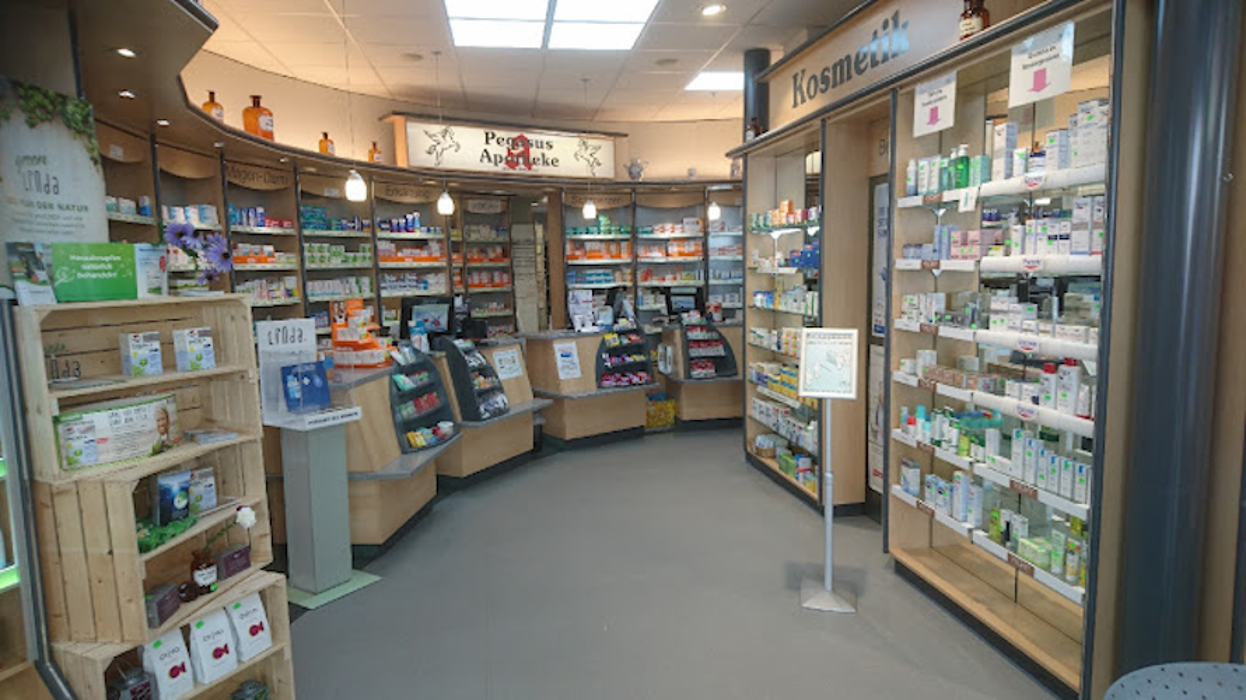 LINDA - Pegasus Apotheke, Sandstraße in Lübeck
