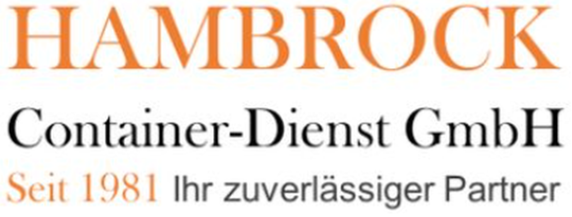Logo Hambrock Containerdienst GmbH