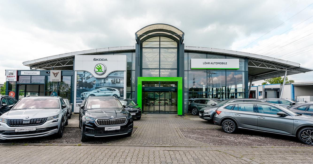 Škoda Löhr Automobile Mainz, Rheinallee in Mainz