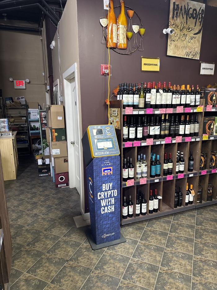CoinFlip Bitcoin ATM - Stony Edge liquor Wine Beer and Spirits (Stony Plain)