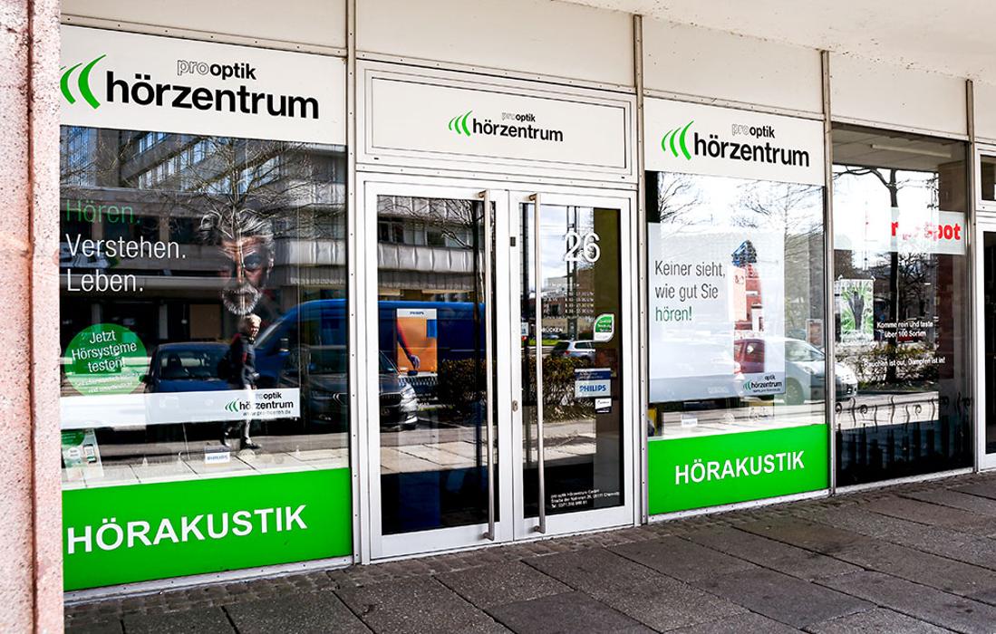 pro optik hörzentrum Chemnitz, Straße der Nationen in Chemnitz