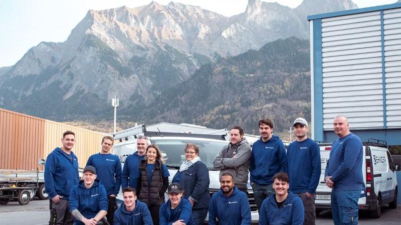 Hans Zehnder AG, Obere Industrie in Maienfeld