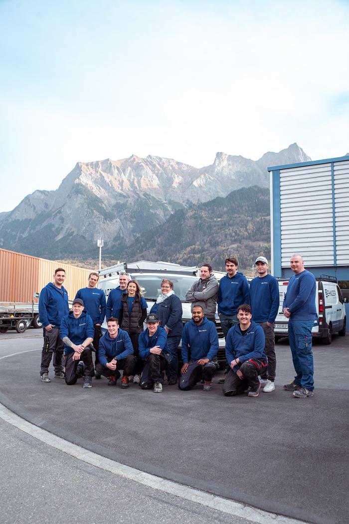 Hans Zehnder AG, Obere Industrie in Maienfeld