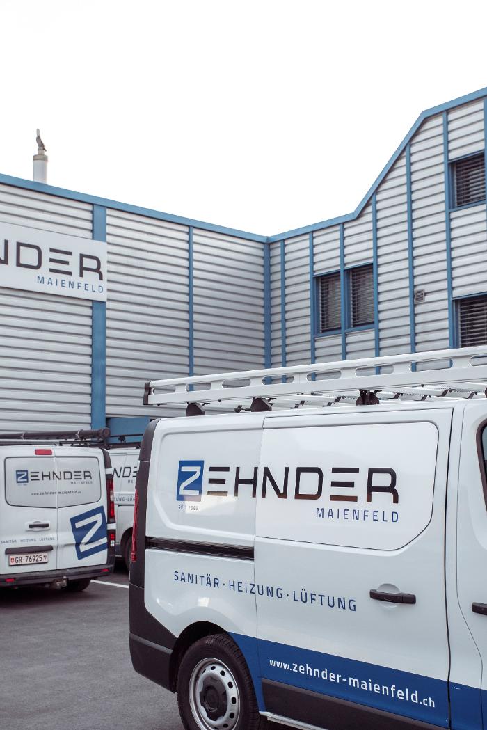 Hans Zehnder AG, Obere Industrie in Maienfeld