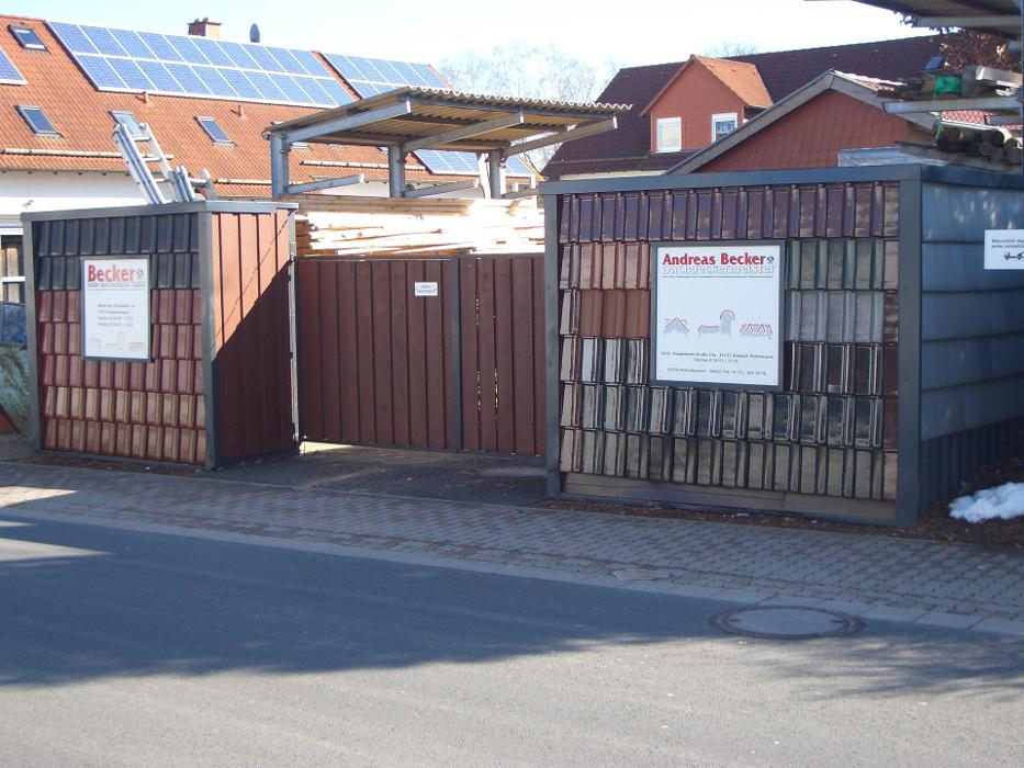 Becker Holz- und Dachbau GmbH, Hinter der Eisenbahn in Immenhausen