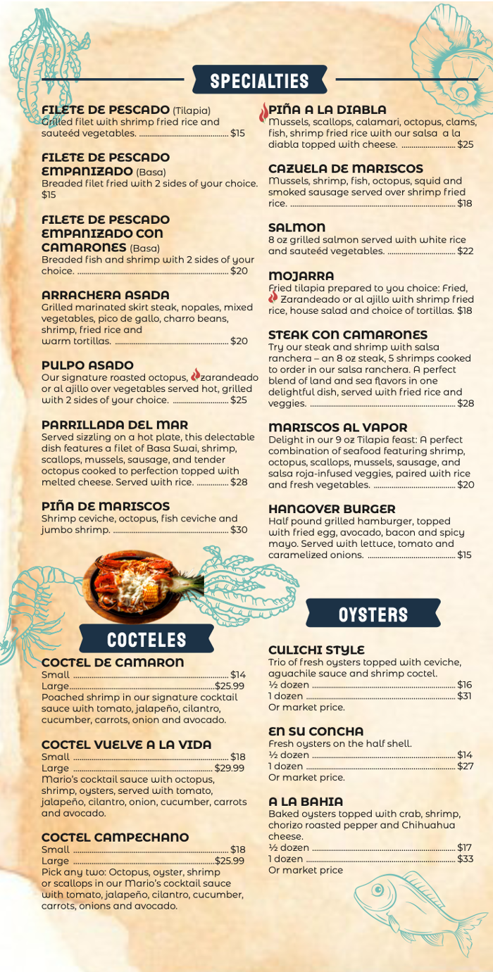 Mario's Seafood Image