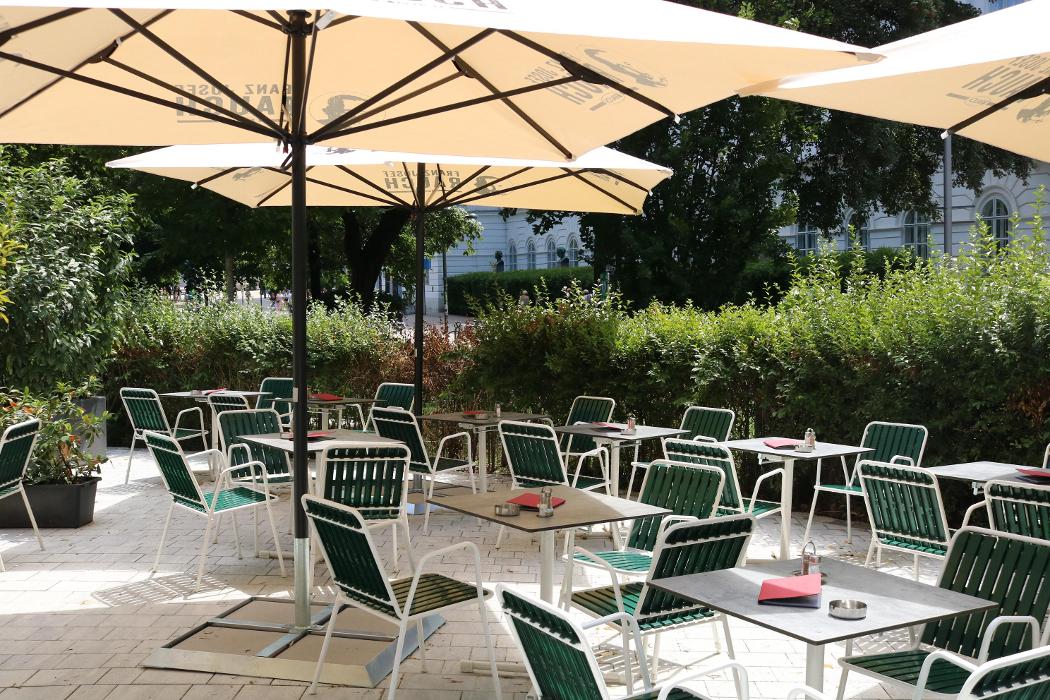 Café-Restaurant Resselpark, Karlsplatz in Wien