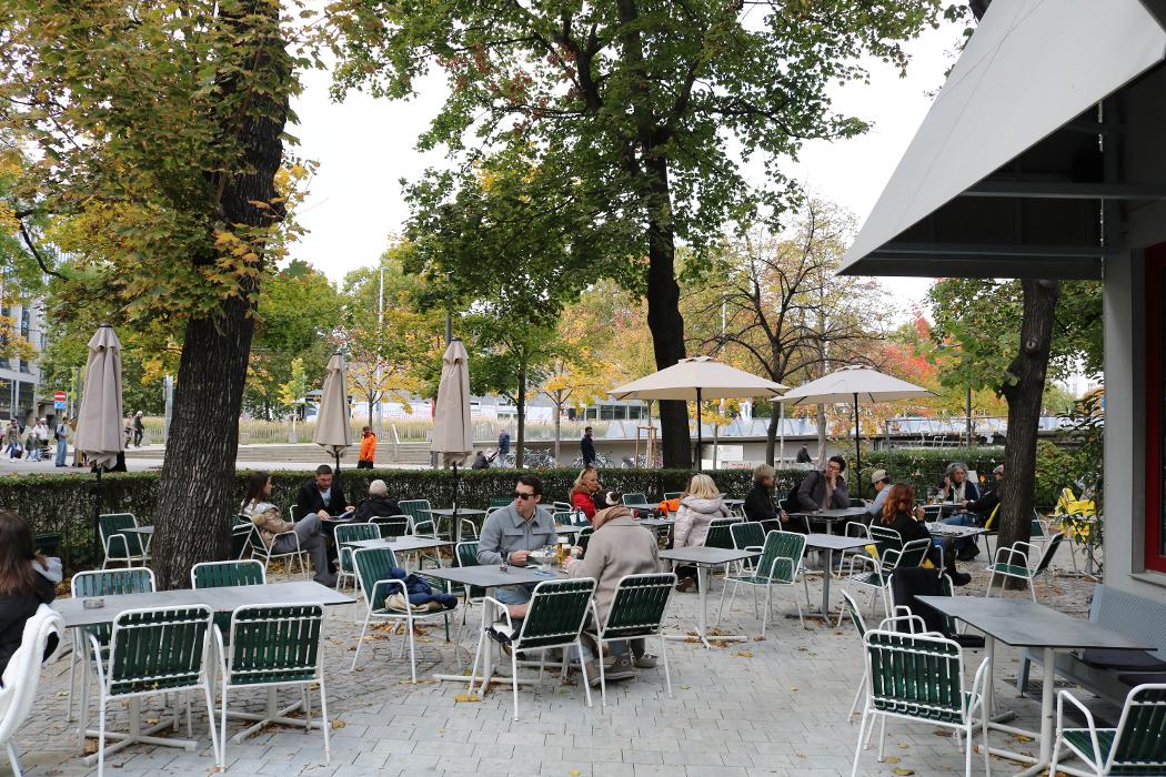 Café-Restaurant Resselpark, Karlsplatz in Wien