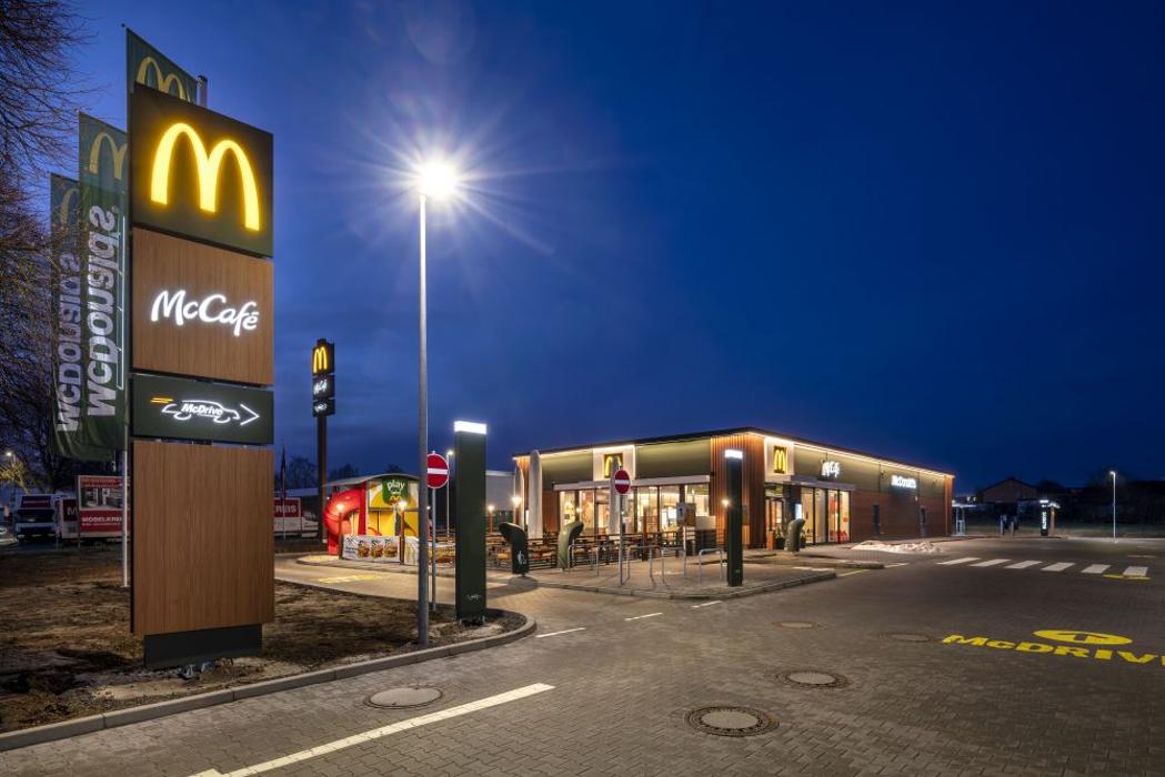 McDonald's, Industriestraße in Brakel