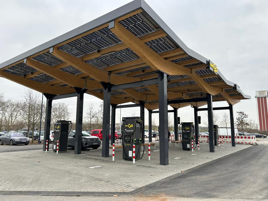 EWE Go HOCHTIEF Ladepartner-Ladestation, Friedrichstraße in Kamp-Lintfort