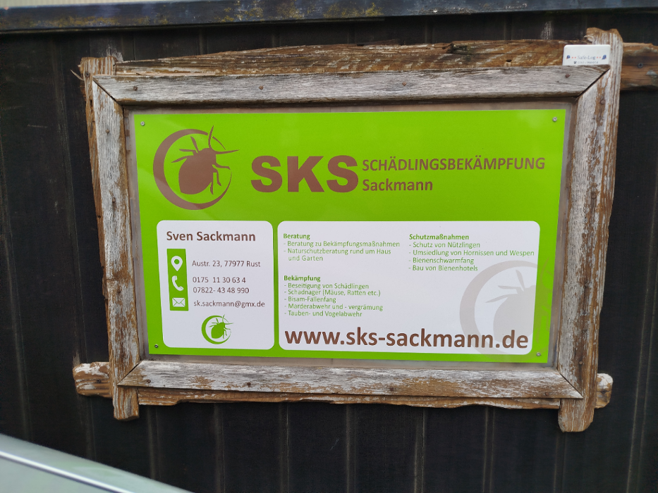 SKS Schädlingsbekämpfung Sackmann, Austraße in Rust