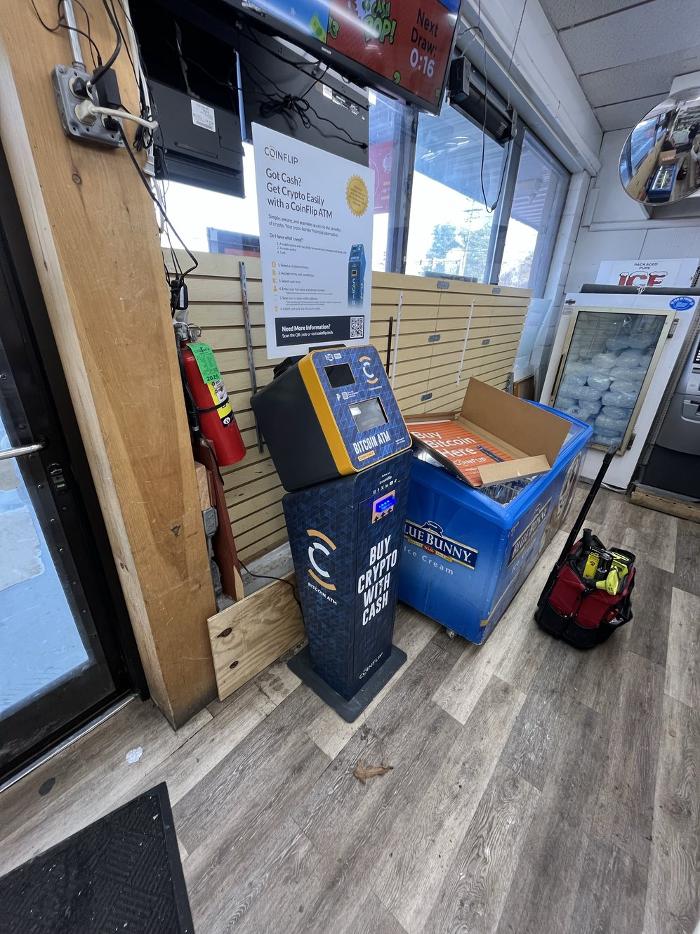 CoinFlip Bitcoin ATM - A-1 Food Mart Convenience Store, Smoke Shop, Vape Shop (Willingboro)