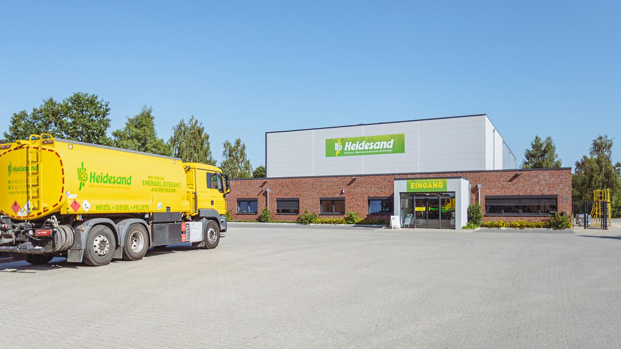 Energieabteilung - Heidesand Raiffeisen-Warengenossenschaft eG - Scheeßel, Vahlder Weg in Scheeßel