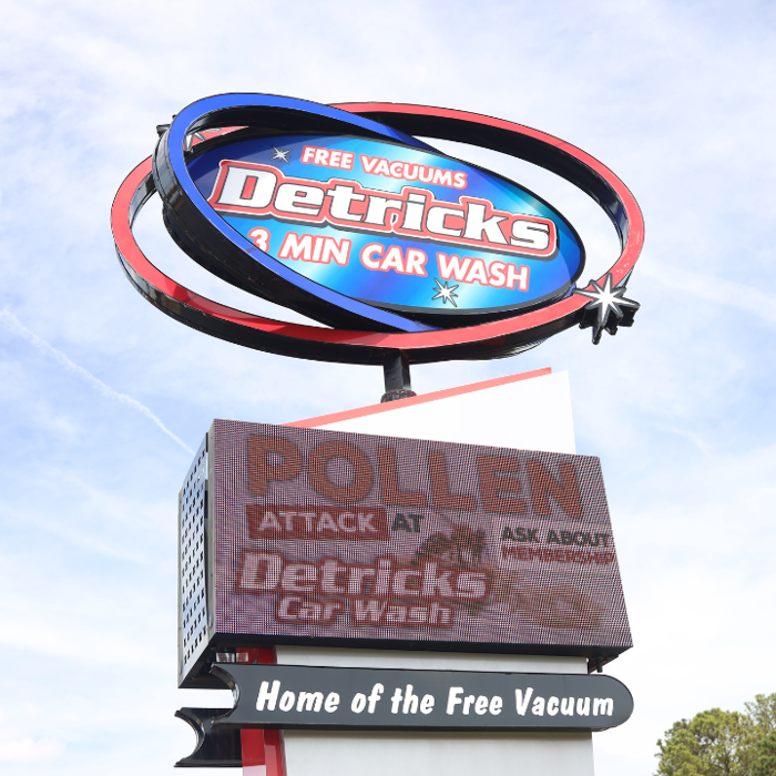 Detrick's Car Wash Logo