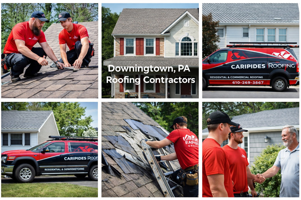 Caripides Roofing Logo