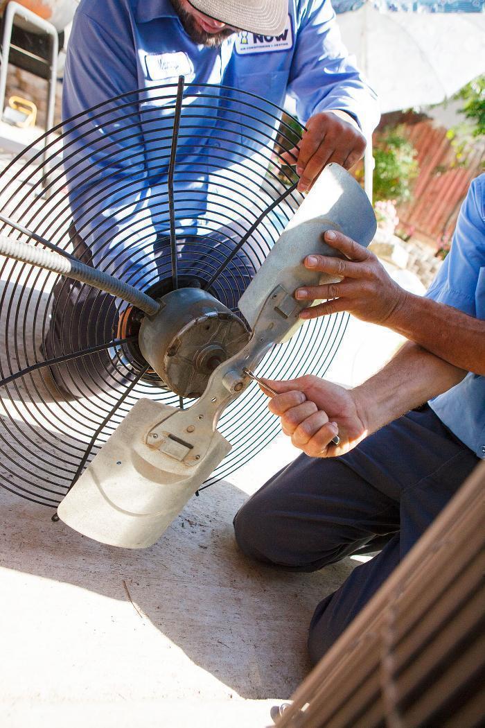 On The Way Heating &amp; Air Logo