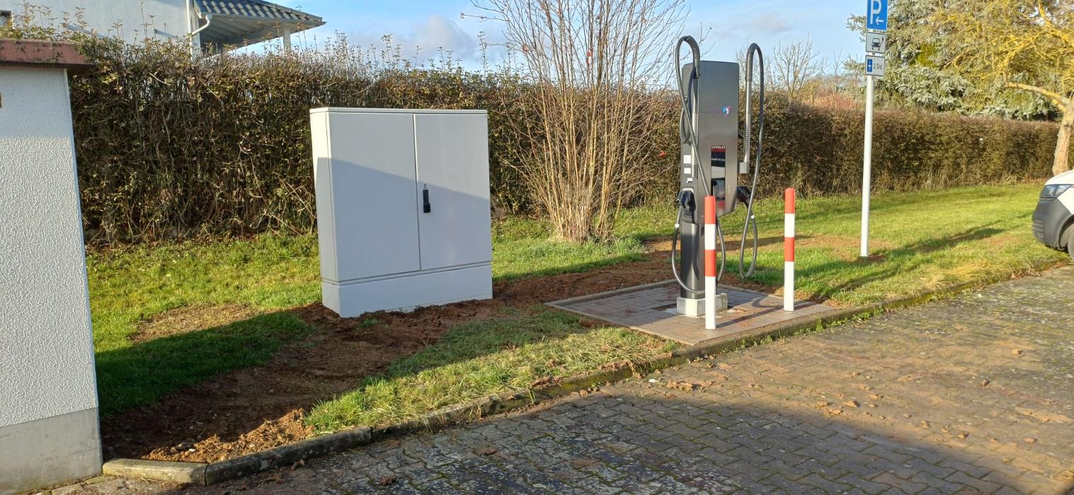 TEAG Mobil-Ladestation, Am Heißen Stein in Vogtei